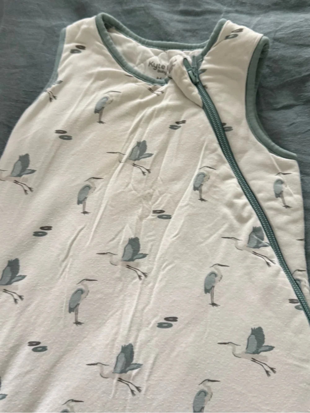 Kyte Baby Sleep Sack Blue Heron Size M